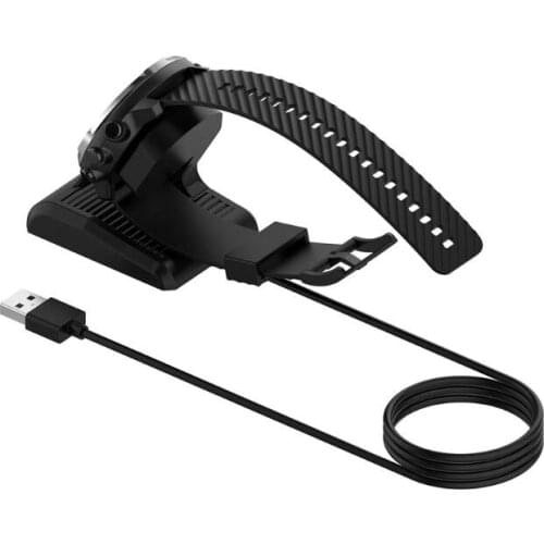 USB Charging Cable Cradle Dock Holder Power Station for for Suu nto 7 Watch E65A