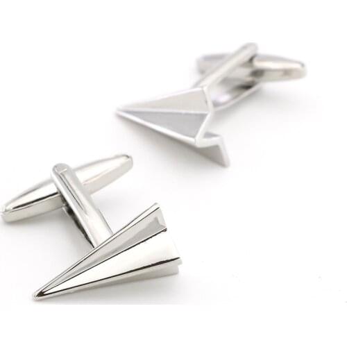 High-grade Copper Darts Paper Airplane Cufflinks French Sleeve Nails High Cuff Links Wholesale FREE SHIPPING