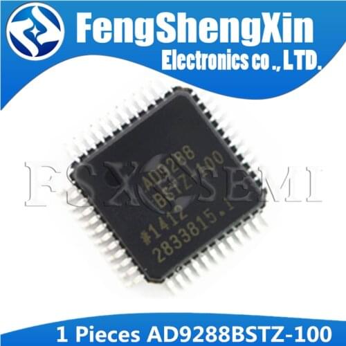 1PCS AD9288BSTZ-100 QFP48 AD9288 QFP-48 AD9288BSTZ Dual A/D Converter IC