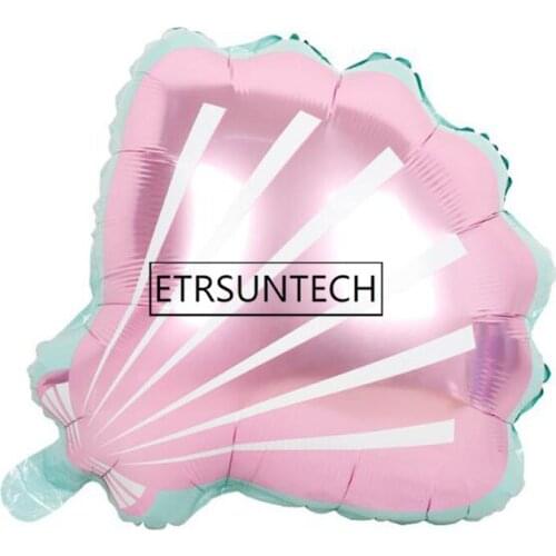 500pcs 54*50cm Lovely Shell Foil Balloons for Baby Shower Kids Adults Wedding Birthday Party Decoration Supplies Air Globos Ball