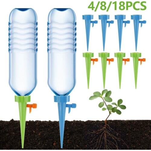 Automatic Drip Irrigation Watering System Spikes Adjustable Plant Flower Waterer Garden Self Watering Device Garden Tool