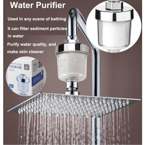 Household Kitchen Faucets Purification Water Purifier Filter PP Cotton Shower Flower Sprinkler Kitchen Faucet Bathroom
