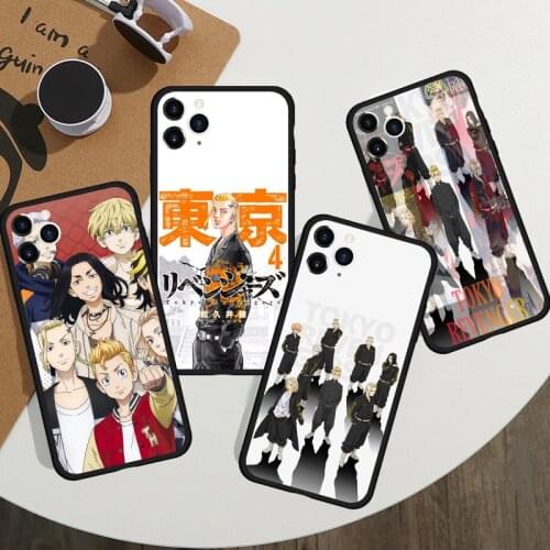 Anime Tokyo Revengers Phone Case For iPhone XR 11 Pro Max 12 X XS 8 7 6 Plus SE2020 Manjiro SanoHard Silicone Cover Matte Fundas