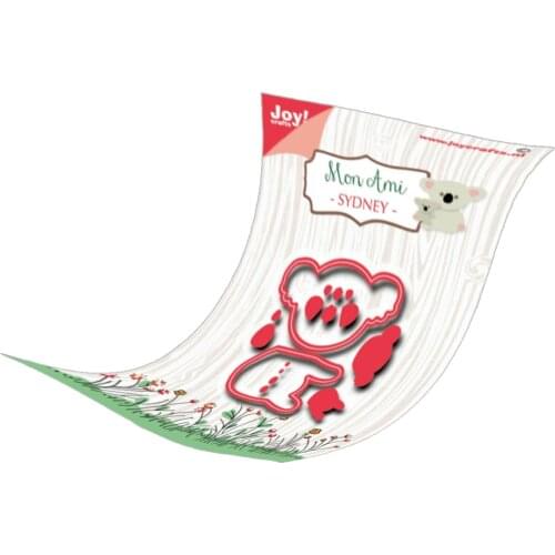 Koala Sydney 2021 Arrival New Metal Cutting Dies Scrapbook Dariy Decoration Stencil Embossing Template DIY Greeting Card Handmad