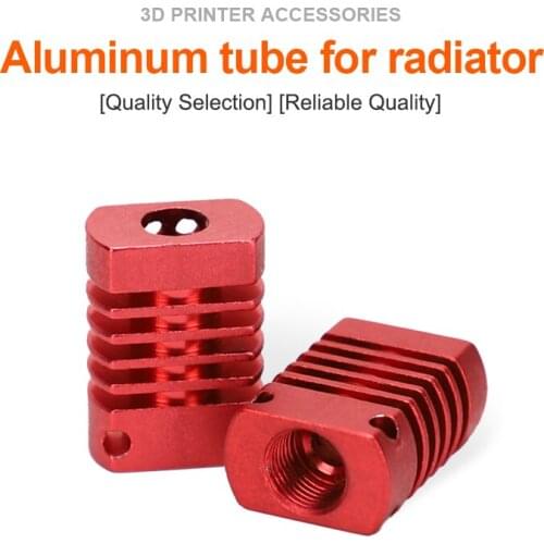 3D Printer Accessories CR8 Heat Sink Radiator Fit 22mm Cooling Fan MK10 E3D V6 Aluminum Block 27x20x12mm Hotend