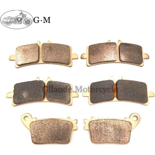 Motorcycle Front / Rear Brake Pads sintered type For Kawasaki Ninja ZX10R ABS 2016-2018 ZX10R KRT Replica 2016-2018 ZX-10RR 2017