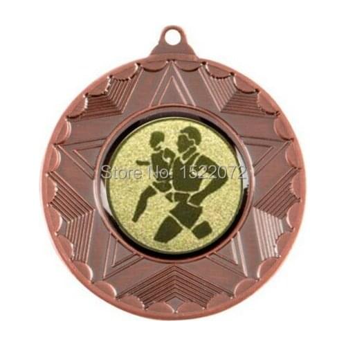 Low price custom Running Medal cheap Bronze Marathon Medal on ribbon Sports Day School Trophy Meda hot sales gold sport medal