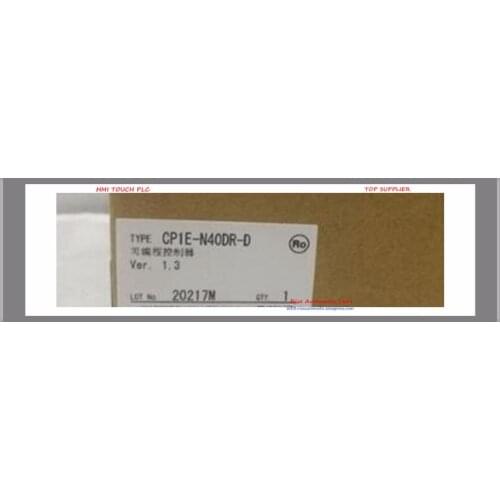 New Original CP1E-N40DR-D CP1E CPU 40 I/O 24DI 16DO PLC Relay With 1 Year Warranty