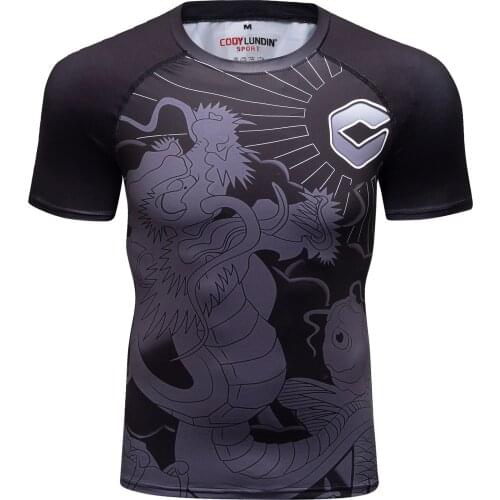 Custom Design Short Sleeves Rash guard/Jiu Jitsu shirt MMA Bjj clothes