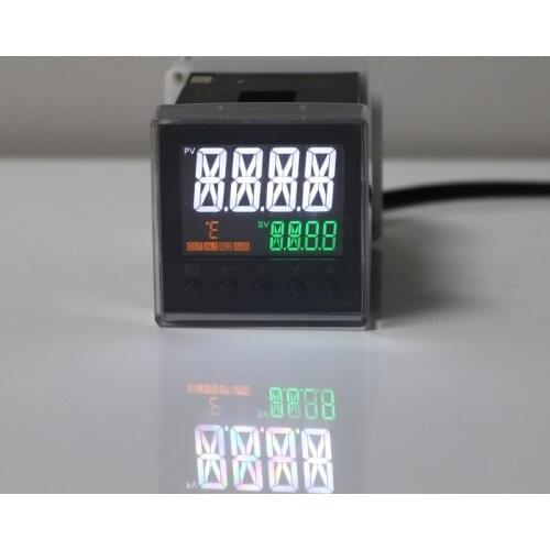 Relay SSR Output K J Pt100 PID Thermostat Din AC 100-240V Temperature Controller