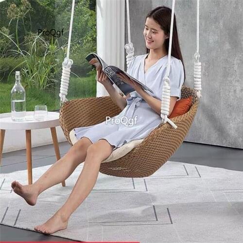 Prodgf 1 Set rattan garden hanging single people seat chair