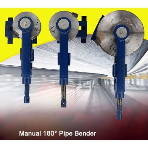 Manual 180 Degree Tube Bending Machine Die Stainless Steel Copper Round Tube Bending U-Shaped Pipe Bending Tool Multifunction