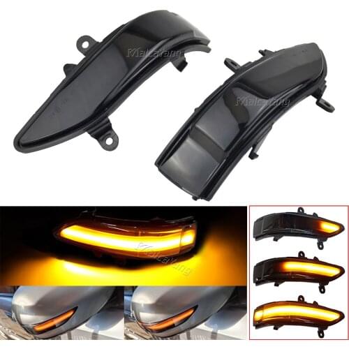 LED Dynamic Turn Signal Light Rearview Mirror Indicator Indicator Blinker For Subaru Forester Outback Legacy Tribeca Impreza wrx