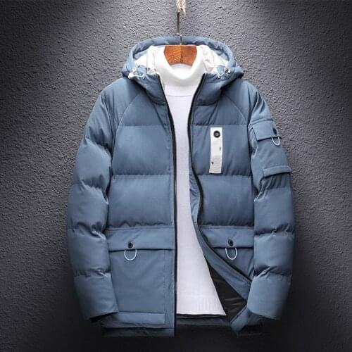 Thick Down & Parka Coat Oversize 6XL 7XL 8XL 2020 Brand Keep Warm Winter Mens Padded Jacket