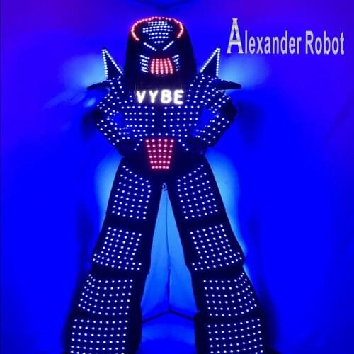 LED Robot suit Costume /LED Clothing/Light suits/ LED Robot suits-/ ALEXANDER robot