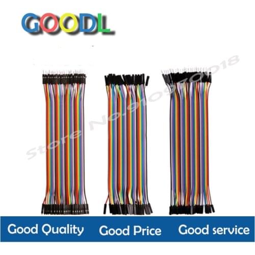 120pcs 40PIN 20CM Dupont Line Male to Male + Female and Female to Female Jumper Dupont Wire Cable For Arduino DIY KIT