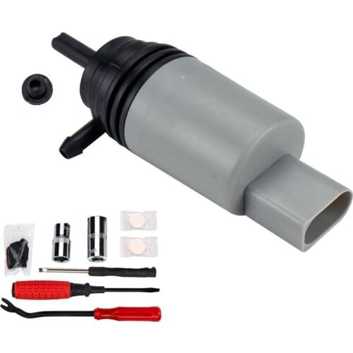 21323-232316A Windshield Washer Pump for -BMW E60 E61 E63 E64 E65 E66 E81 E87 E88 E90 E91 E92 67126934159,67127302589