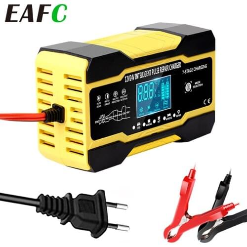 12V 24V 10A 5A Automatic Smart Battery Charger,7-stage smart Battery Charger,Car Battery Charger for GEL WET AGM Battery