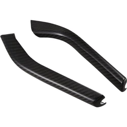 Carbon Fiber Car Handbrake Grips Interior Cover Trim for Chevrolet Camaro 2010-2015