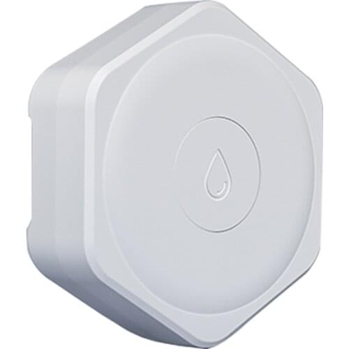 SIG-mesh Flood Sensor Water Leak Detector Water Tank Full Water Linkage Alarm Tuya APP Remote Monitoring