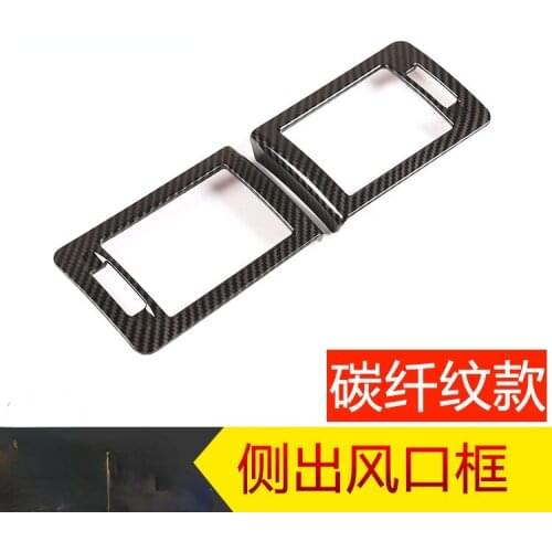 For Benz 07-10 xC Side air outlet frame ABS carbon fiber Automotive Interior Stickers Automobiles Parts Accessories