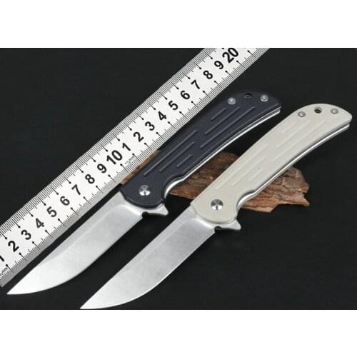 ZT5601 Outdoor Survival Tactics Accessories EDC Sharp Paring Knife Hand Tool Folding Knife Hunting Hiking Barbecue Knife