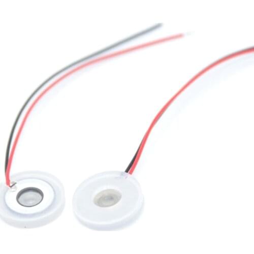 13.8mm Mini Mist Maker Fogger Ultrasonic Atomizer Transducer Ceramic Humidifier Diffuser DIY Parts Low Driving Voltage