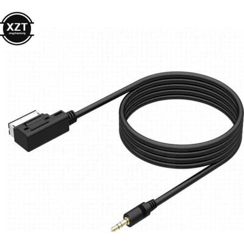 Music Interface AMI MMI to 3.5mm Audio AUX MP3 Adapter Cable For VW For AUDI A3 A4 A5 A6 A8 Q3 Q5 Q7 for MP3 player to AMI/MMI