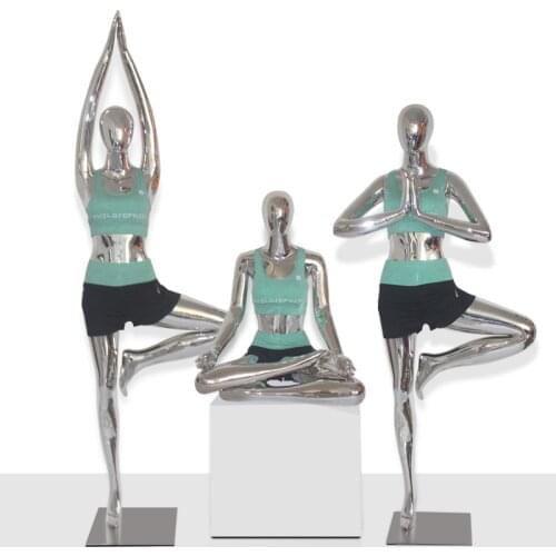 New Best Sportswear Yoga Model Props Female Standing Cross Legged Handstand Mannequin Customized