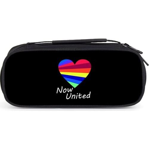 New Now United Pencil Case Boys Girls Student Pencil Pouch Multifunction Sotrage Bags Children School Supplies Kids Wallet Purse