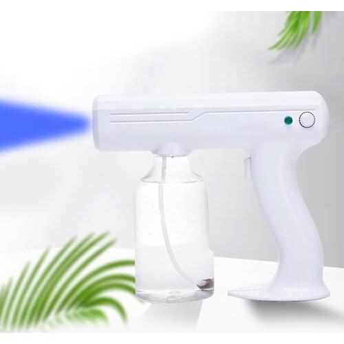 Portable USB Cordless 10W Sanitizer Spray Sprayer Fogger White