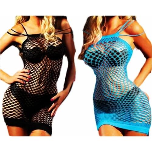 Sexy Lingerie Porno Sexy Costumes Lenceria Mujer Transparent Erotic Langerie Feminina Lenceria Fishnet Mesh Babydolls 1w2w2