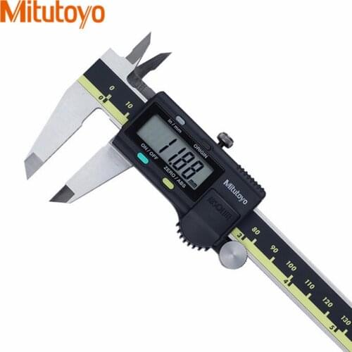 Mitutoyo 0-100mm/150mm/200mm Vernier Caliper 0.01mm Digital Micrometer Metal Caliper Measure Gauge
