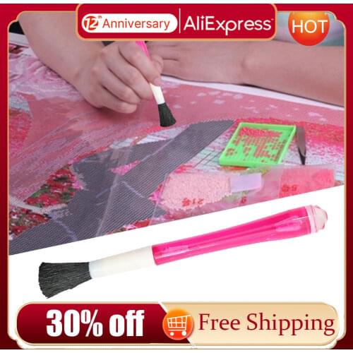 Point Drill Pen Pick Up Clean-up Sweep Brush for Diamond Painting Accessories Painting Tools Square Round Drill Point Pen