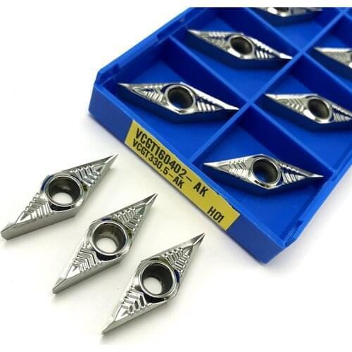 VBGT160402 AK H01 Internal Turning tool CNC lathe tool aluminum alloy Carbide insert Cutting tool VBGT 160402 turning insert