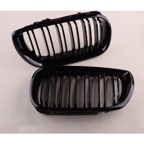 1 Pair 51137042962 Car Front Bumper Kidney Grille 51137042961 Fit for BMW 3 Series E46 Sedan Touring Facelift 4-Door 2001-2005