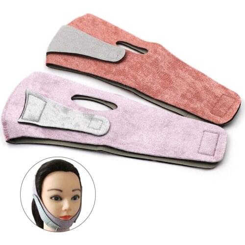 1pc Elastic Face Slimming Bandage V Line Face Shaper Women Chin Cheek Lift Up Belt Facial Anti Wrinkle Strap Face Care Tool