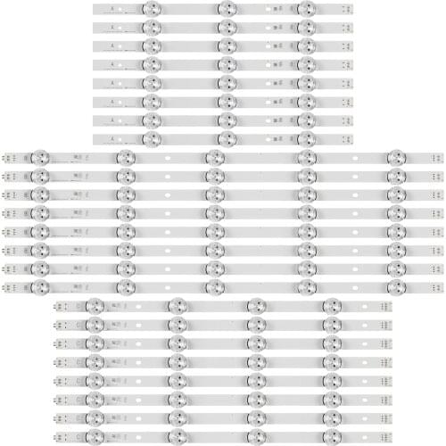 24pcs/Kit LED strips for LG 65 TV 65LB6300-UE.BUSWLJR 65LB6300 UE BUSWLJR LG Innotek DRT 3.0 65inch A type Rev1.5