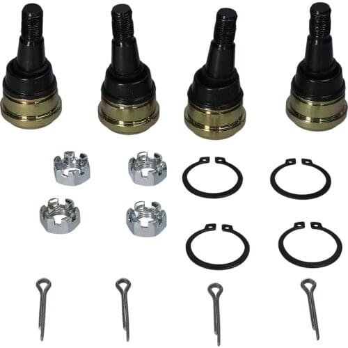 4PCS Upper & Lower Ball Joints Set Replacement for Polaris P-redator 500 2003-2007 HI3233BJ132JB