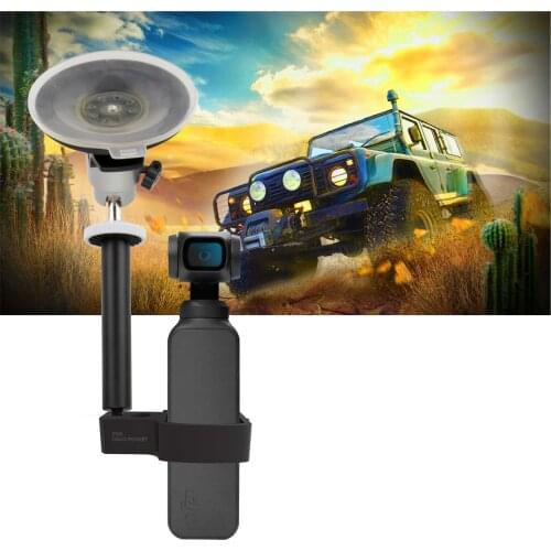 Car Bracket for DJI Osmo Pocket/Pocket 2 Gimbal Adapter Frame Fixed Connection Multifunction Car Suction Cup Accessories