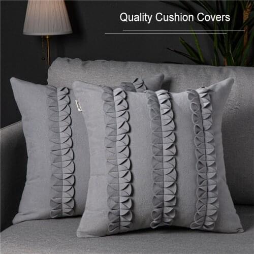 Velvet Pillowcase Cushion Covers for Living RoomThrow Pillow Covers Decorative Cushions Sofa Grey Pink Sofa Home Decor 45x45
