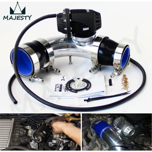 Black SQV Blow Off Valve BOV IV 4 kit TURBO PIPE kit for HYUNDAI GENESIS COUPE 2.0T black reducer Hose+black vacuum hose