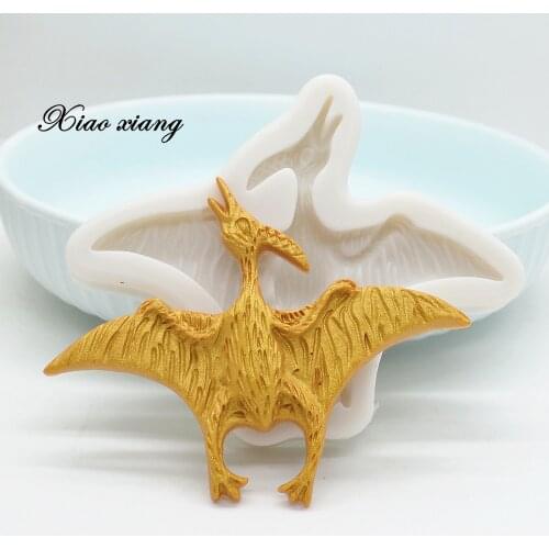 Dinosaur Silicone Cake Molds For Baking Fondant Mold DIY Dragon Cake Decorating Tools Sugarcraft Chocolate Mold FM2073