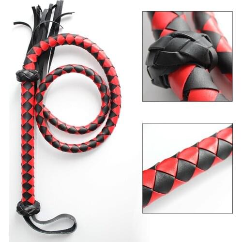 Long Whip Bondage Erotic Riding Horse Crop Hunting Fetish Couple Gays Role Play Training Sex Toys Flogger Stimulates Queen Whips