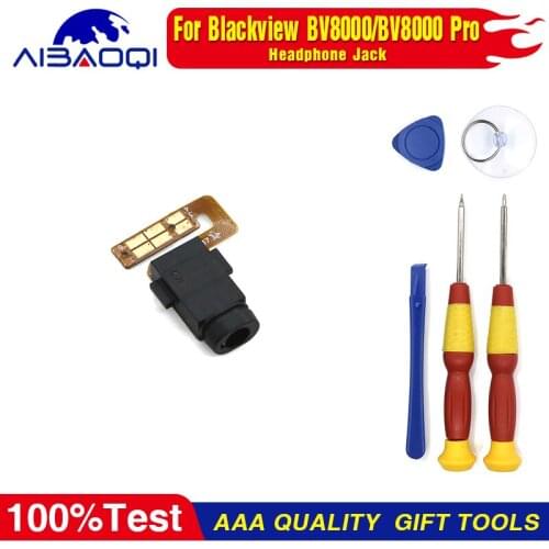 Headphone Seat Flex Cable FPC for Blackview BV8000 Pro MT6757 Octa Core 5.0 Inch 1920*1080 Perfect Replacement Parts Free Tools