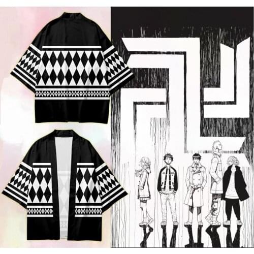 2021 Tokyo Revengers T-shirt Ken Ryuguji Takemichi Tee Tops Japanese Style Haori Ryuguji Doraken Ken Cosplay Outfits 4 Types