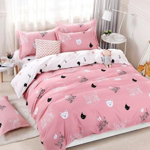 Cats Printing Bedding Set 2pcs/3pcs Duvet Cover Set 1 Quilt Cover+1/2 Pillowcases(no Blanket or Sheet)twin Full Queen King