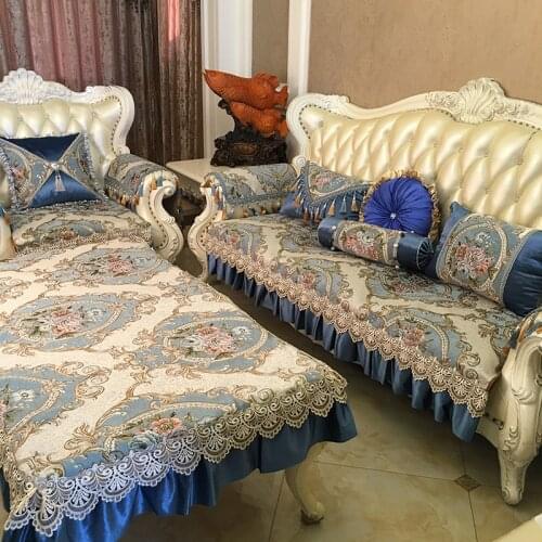 2020 Creative Chenille Sofa Towels Furniture Protectors European Luxury Four Seasons General Sofa Cover Contracted Antiskid Sofa