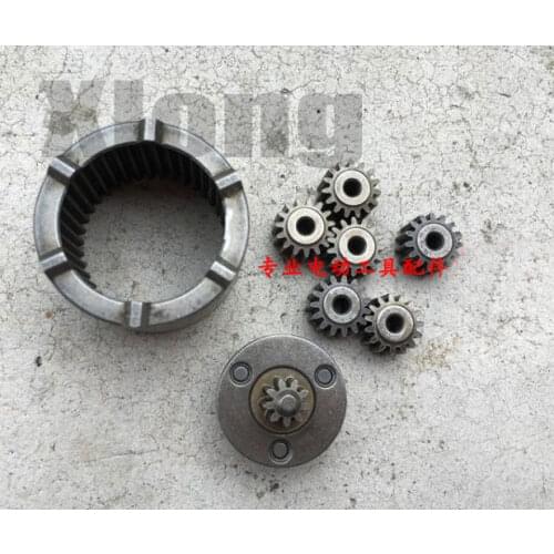 15 teeth/9Teeth Single Speed Lithium Battery Charging Drill Reduction Gear Set Small Electric Screw Planetary Wheel Accessorie