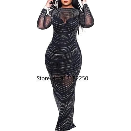 2021 New African Clothes African Dresses For Women Dashiki Diamonds Boubou Robe Africaine Femme Party Africa Dress